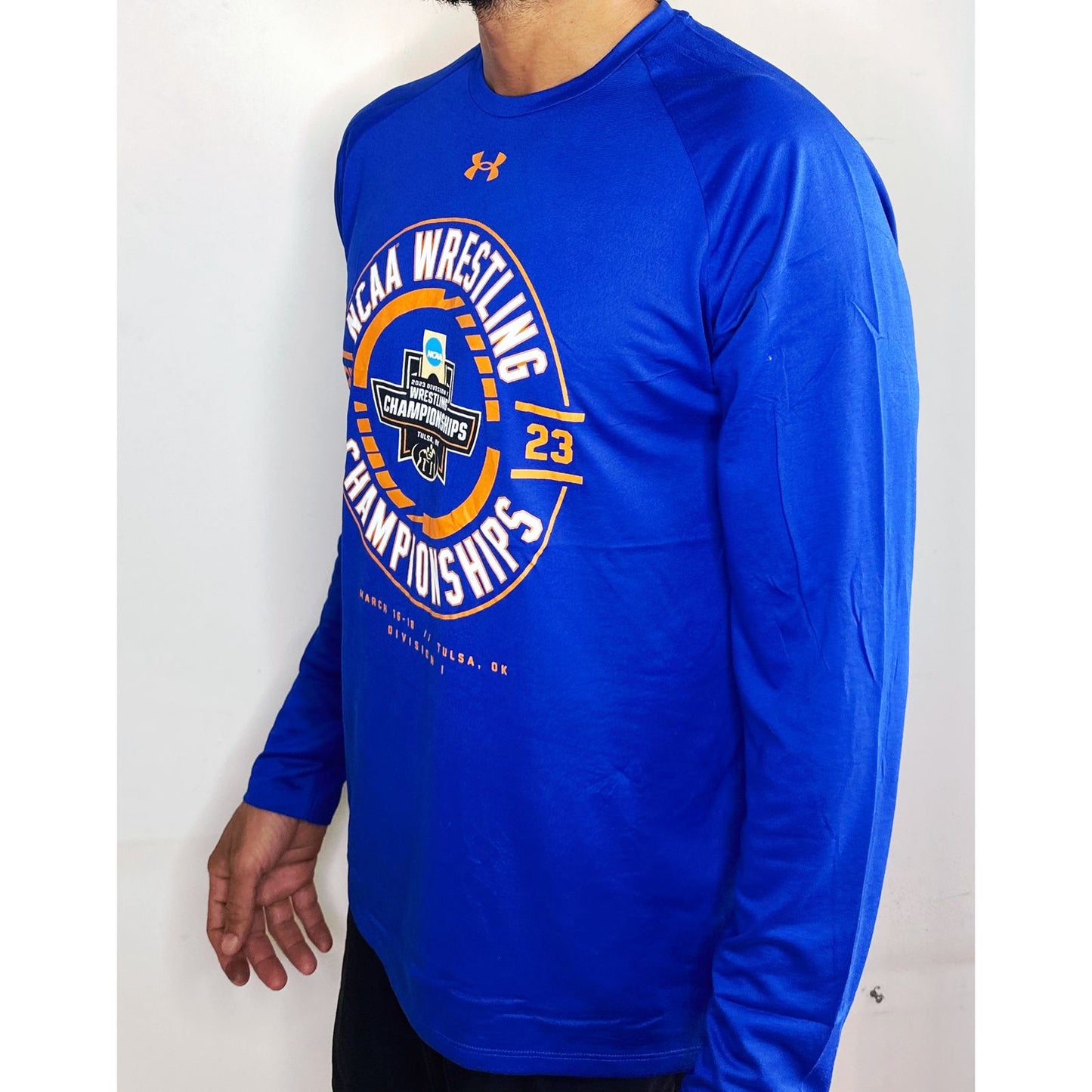 UNDER ARMOUR NCAA WRESTLING CHAMPIONSHIPS PREMIUM DRIFIT SIZE L