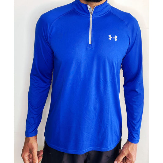 UNDER ARMOUR HALF ZIPPER PREMIUM DRIFIT SIZE M (COMPRESSION)