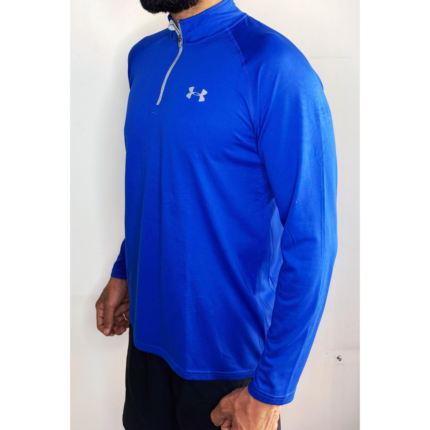 UNDER ARMOUR HALF ZIPPER PREMIUM DRIFIT SIZE M (COMPRESSION)