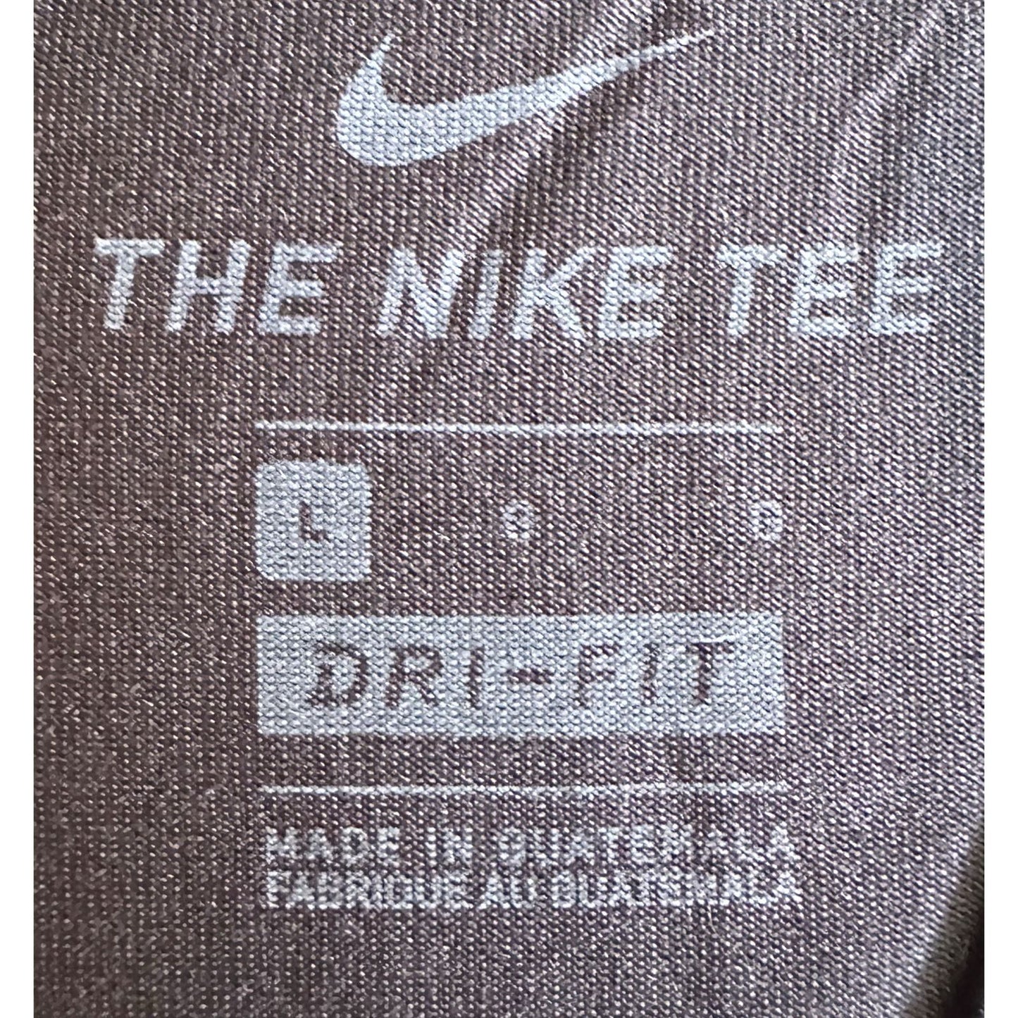 NIKE BLACK PREMIUM DRIFIT TEES SIZE L