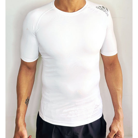 ADIDAS WHITE PREMIUM DRIFIT Compression SIZE M