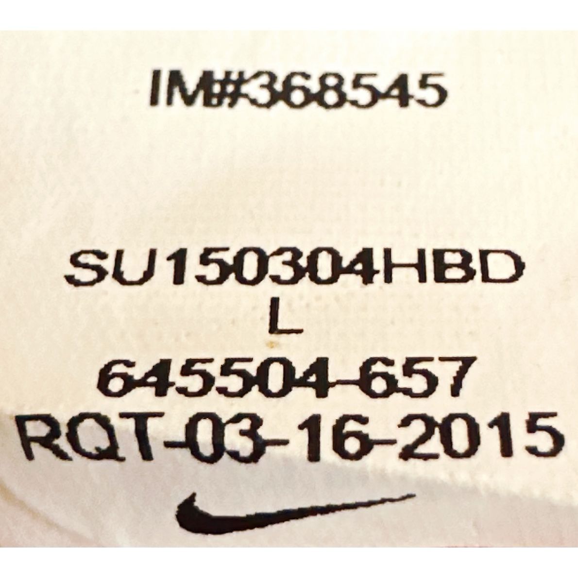 NIKE DIRECTORS PREMIUM DRIFIT TEES SIZE L