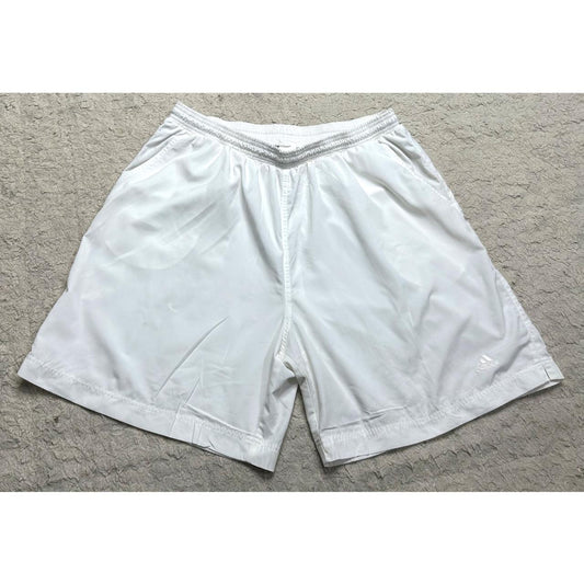 ADIDAS WHITE PREMIUM CASUAL SHORT SIZE L
