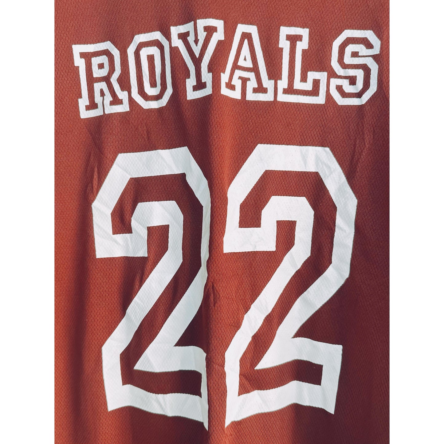 SPORT-TEK ROYALS NO 22 SIZE-M BASEBALL JERSEYS ,