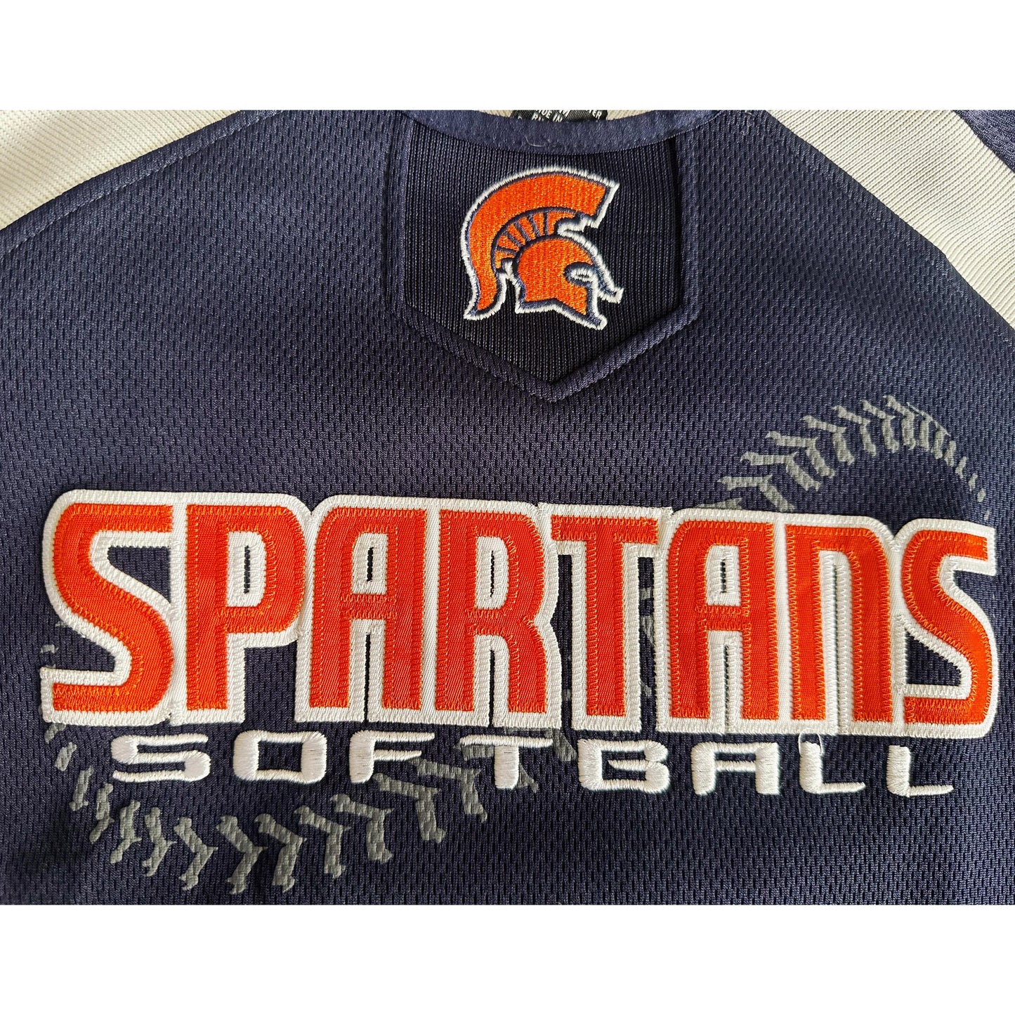 X-GRAIN SPARTANS SOFTBALL SIZE- M-ICE HOCKEY JERSEYS