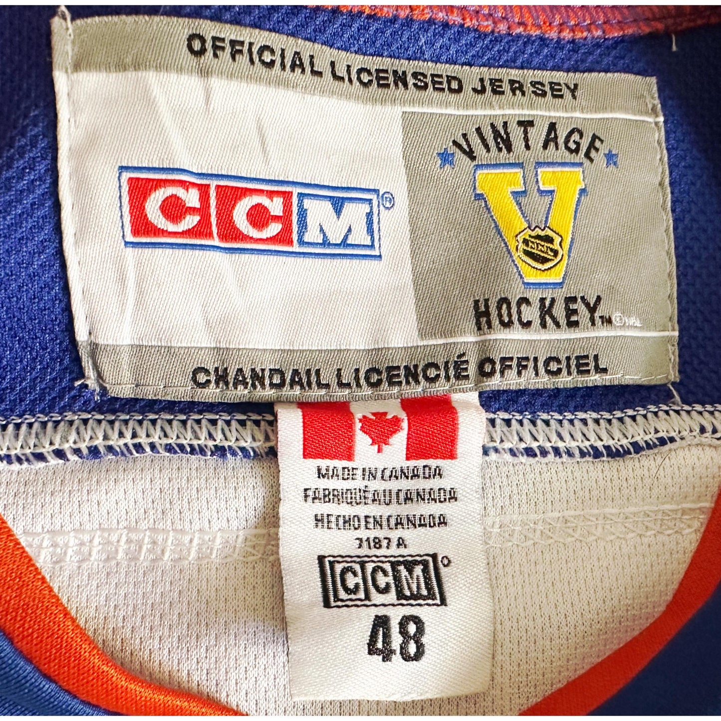 CCM GRETZKY NO 99 SIZE- XL-ICE HOCKEY JERSEYS