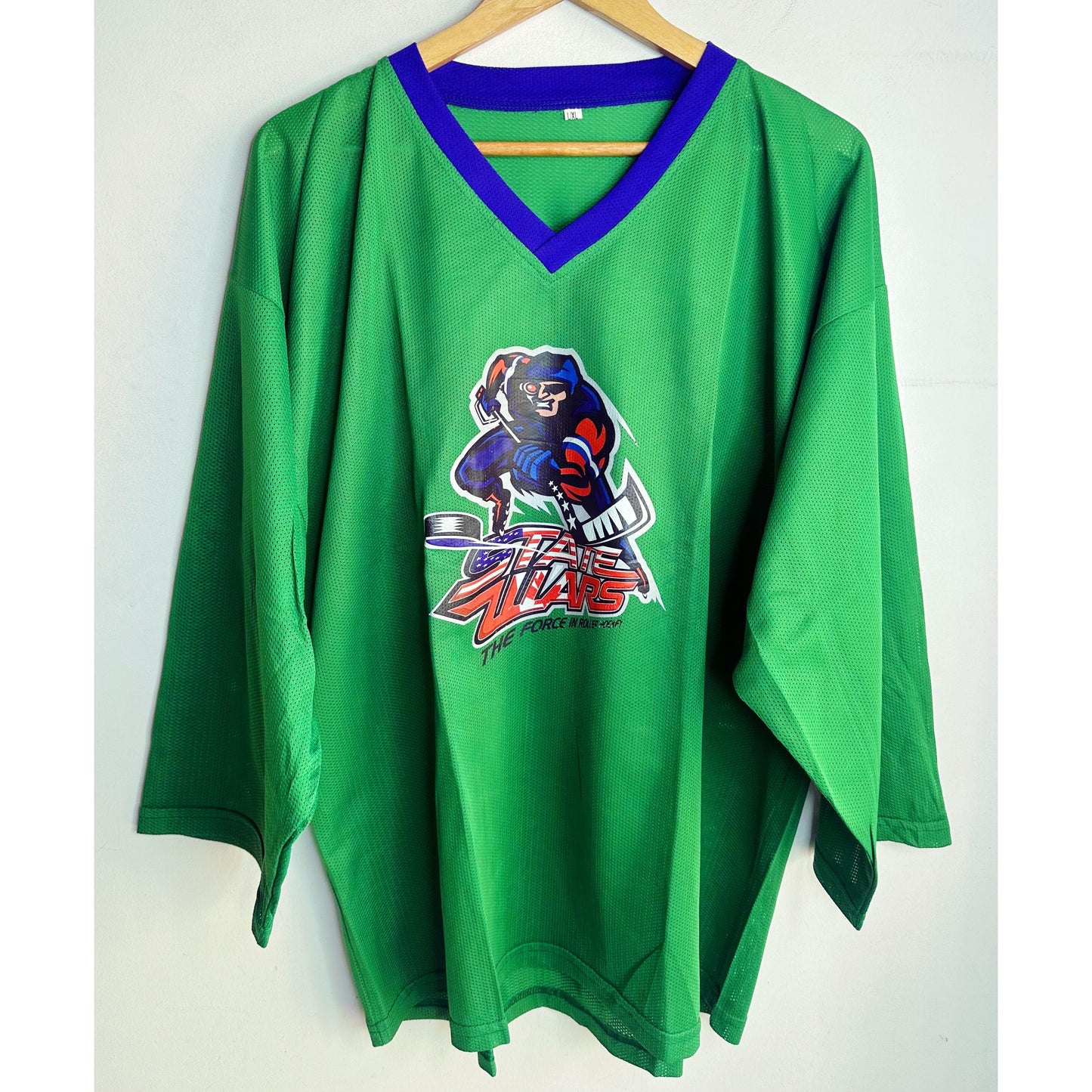 THE FORCE IN THE ROLLER HOCKEY SIZE- XL-ICE HOCKEY JERSEYS