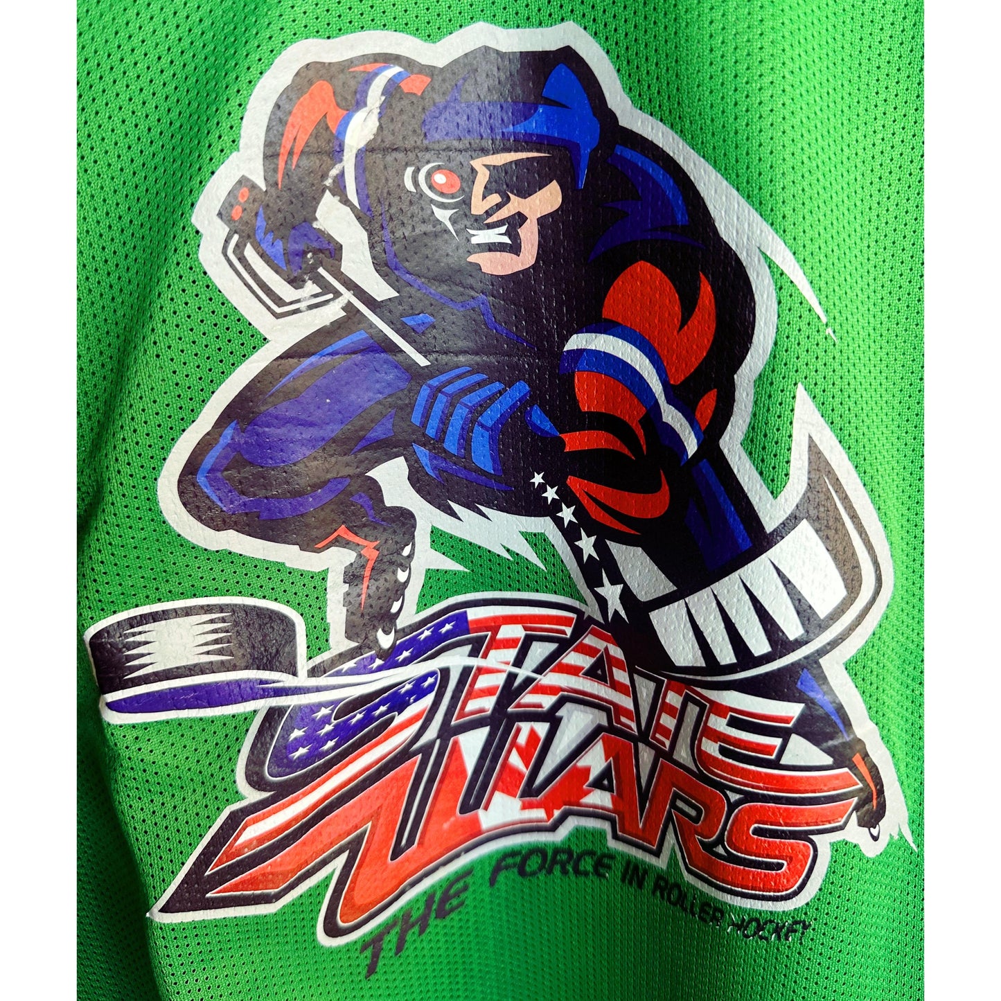 THE FORCE IN THE ROLLER HOCKEY SIZE- XL-ICE HOCKEY JERSEYS
