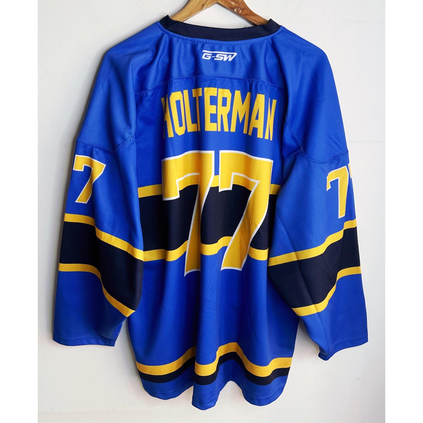 G-SW CUSTOM NO 77 SIZE- 3XL-ICE HOCKEY JERSEYS,