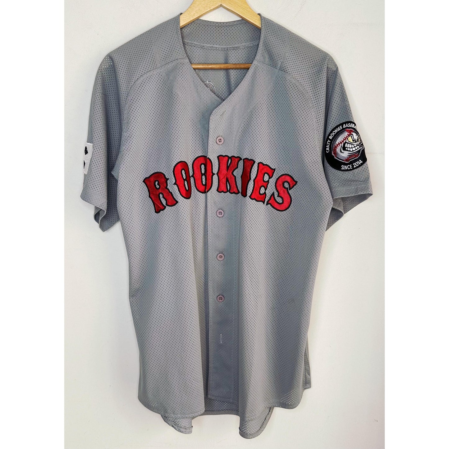 CRAZY ROOKIES LIM SK NO 227 SIZE-L BASEBALL JERSEYS