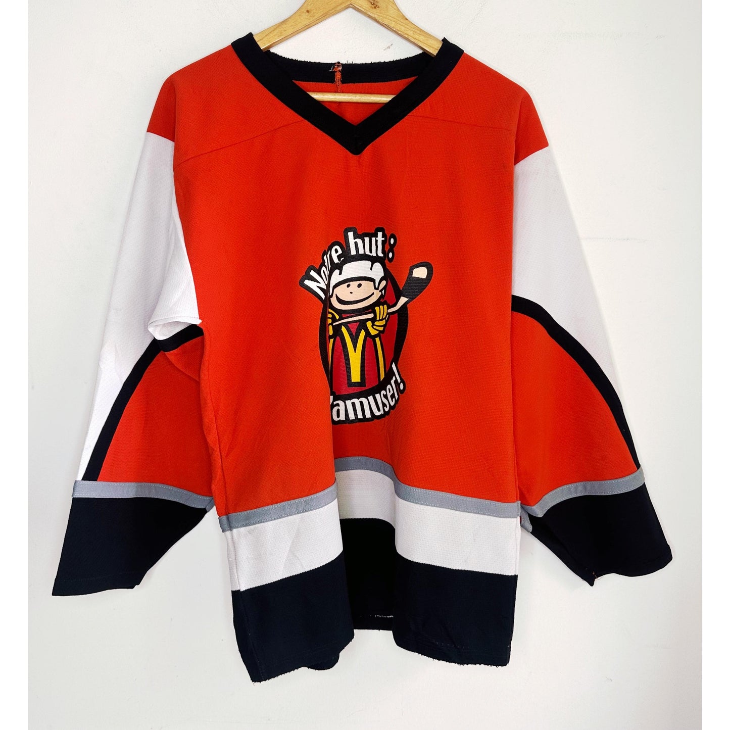 NOTRE HUT SAMUSER SIZE- L-ICE HOCKEY JERSEYS