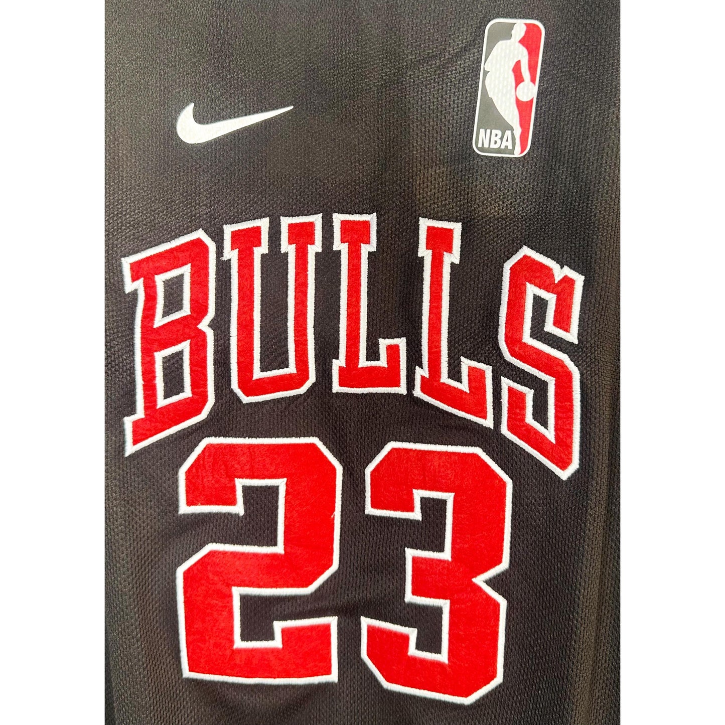 NIKE BLACK BULLS NO 23 PREMIUM BASKETBALL JERSEYS