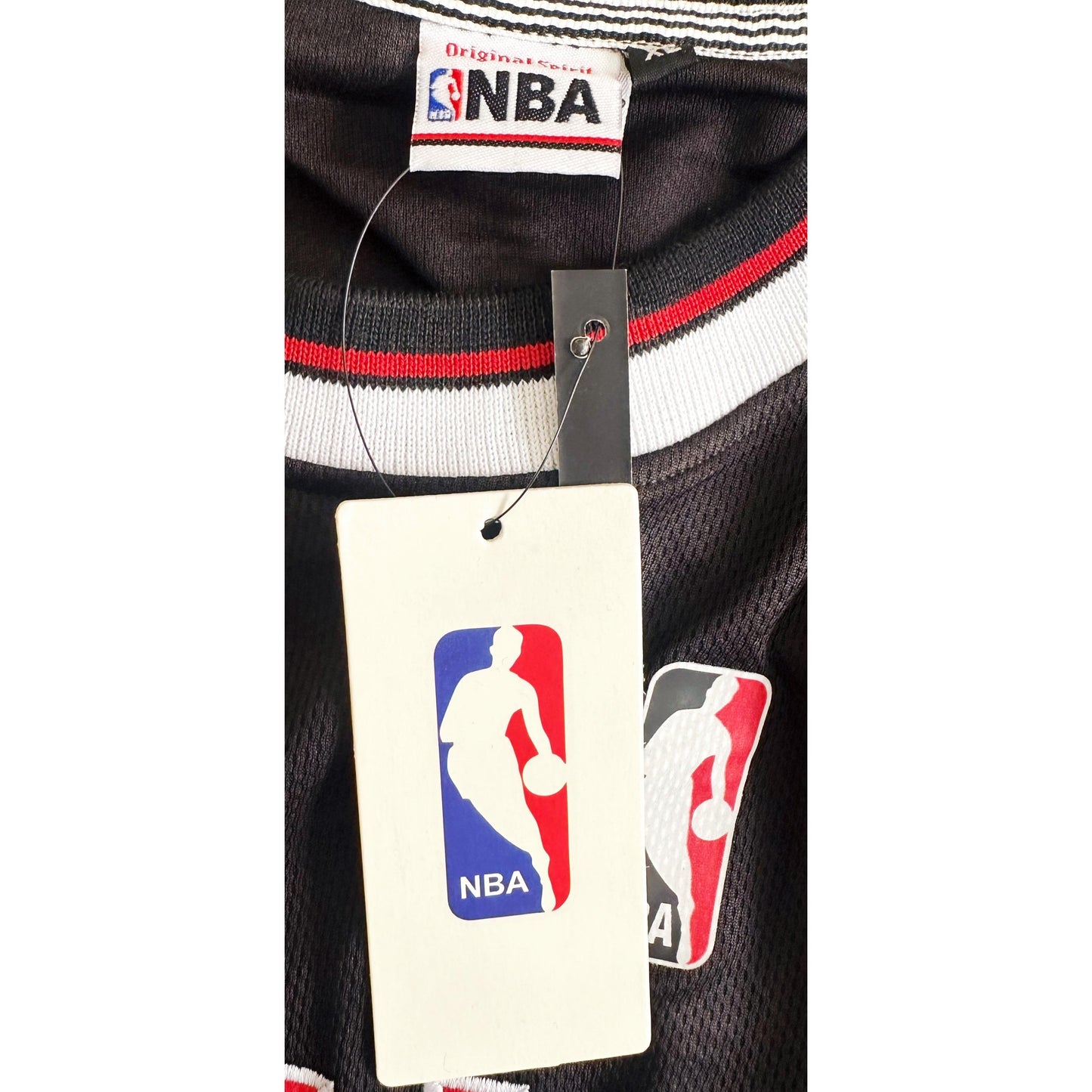 NIKE BLACK BULLS NO 23 PREMIUM BASKETBALL JERSEYS