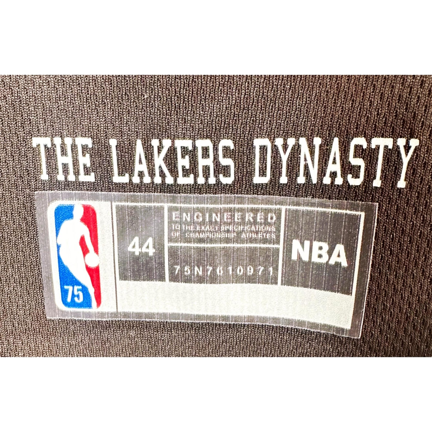 NIKE NBA BLACK  LAKERS JAMES NO 6 BASKETBALL JERSEYS