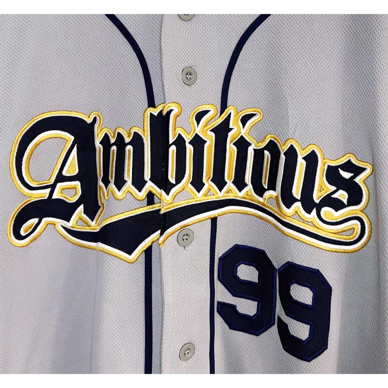 KNB SPORTS AMBITIOUS NO 99 SIZE-2XL BASEBALL JERSEYS