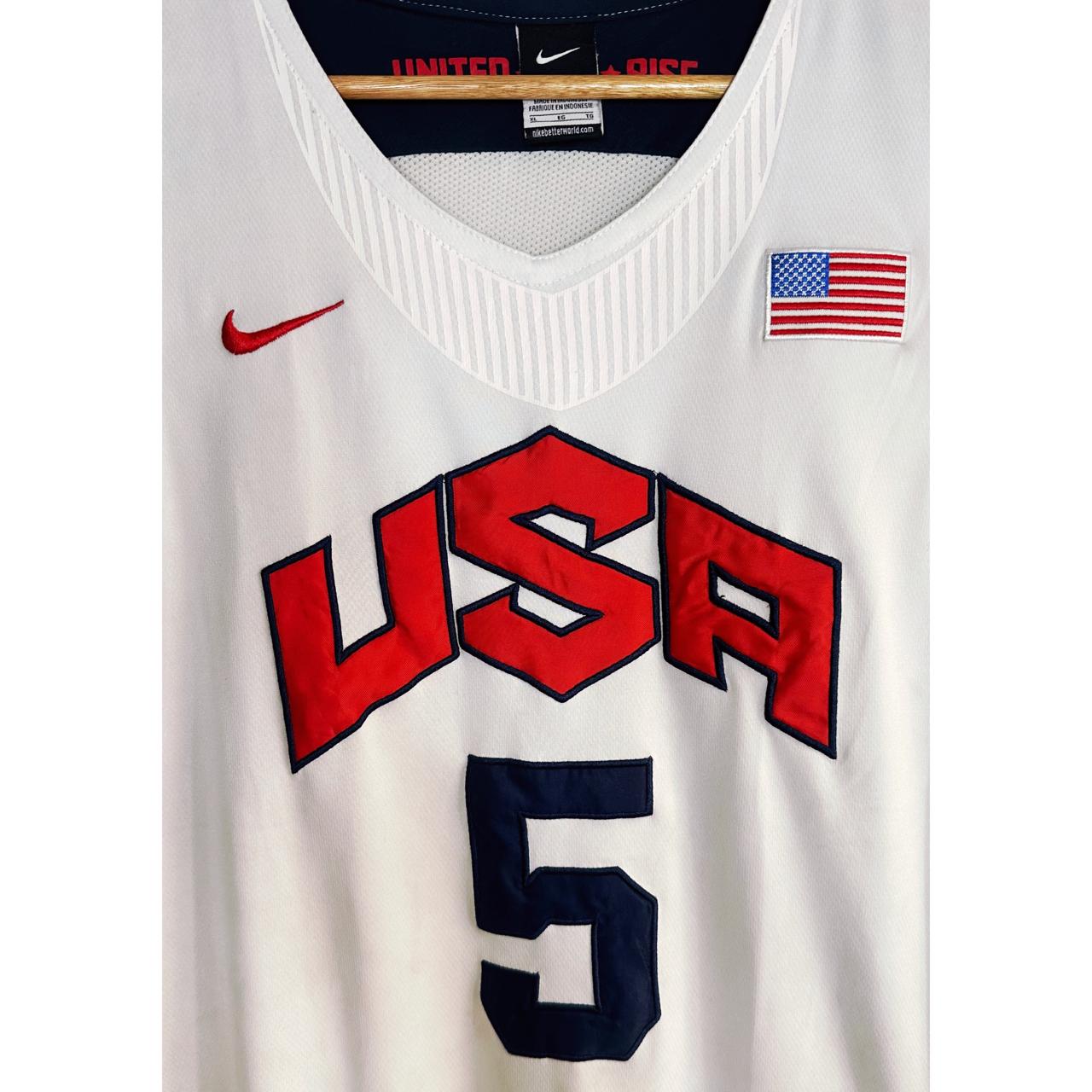 NIKE USA NO 5 SIZE-M BASKETBALL JERSEYS
