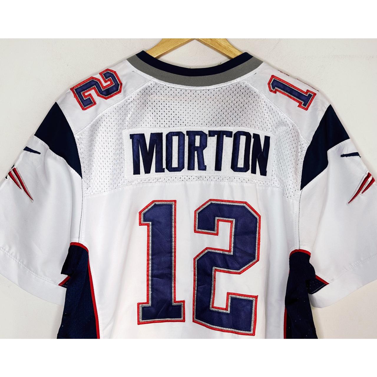 NIKE PATRIOTS NO 2 MORTON SIZE-XL NFL JERSEYS