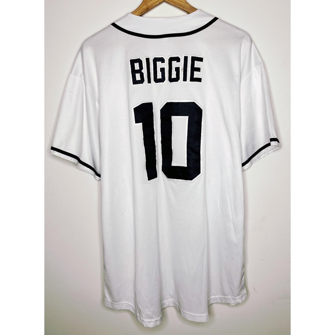 BADBOY BIGGIE NO 10 SIZE-XL BASEBALL JERSEYS