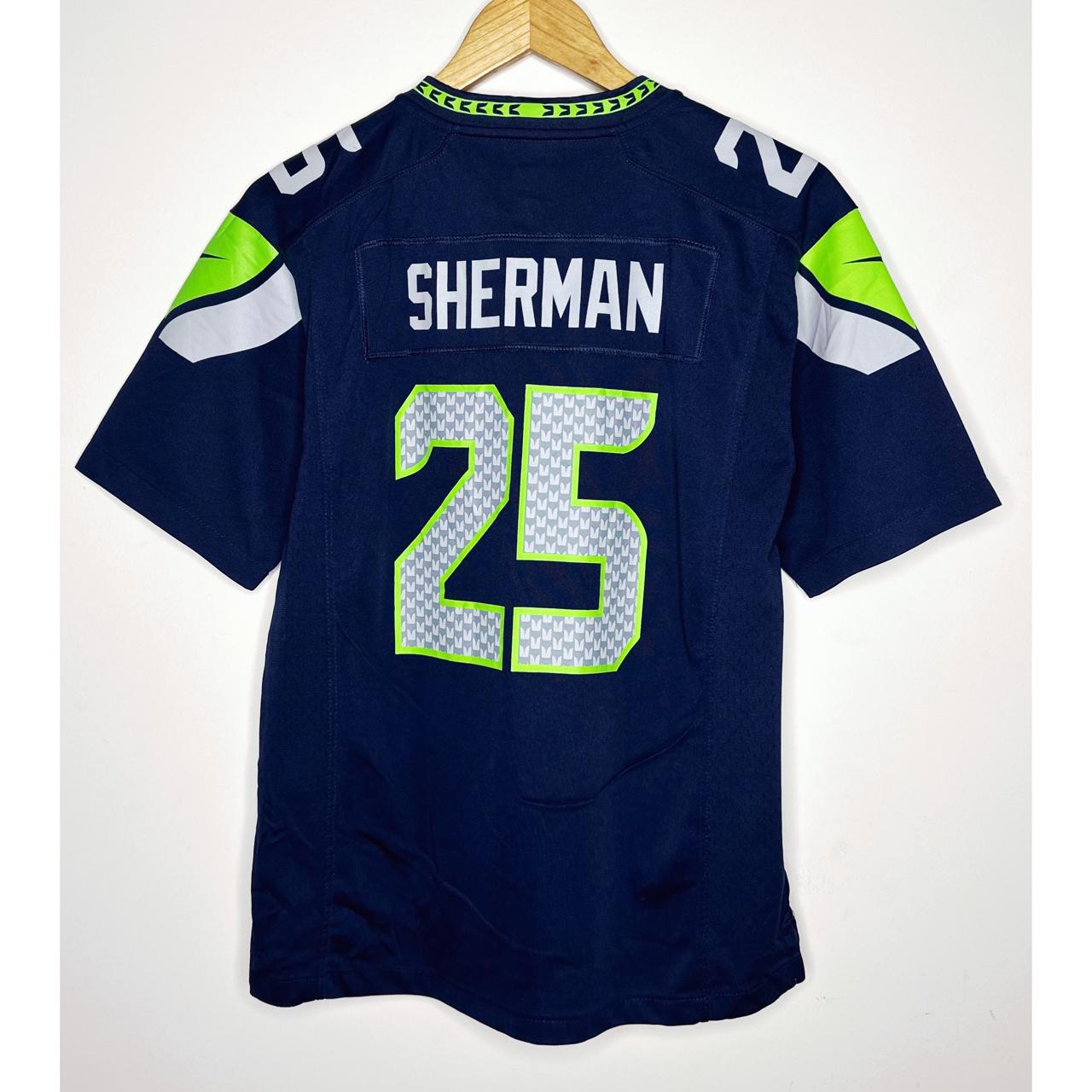 NIKE SHERMAN NO 25 SIZE-M NFL JERSEYS
