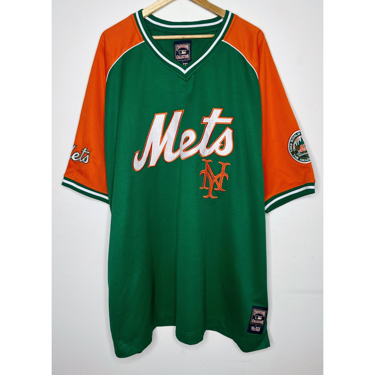 COOPERSTOWN COLLECTION NEW YORK METS SIZE-5XL NFL JERSEYS