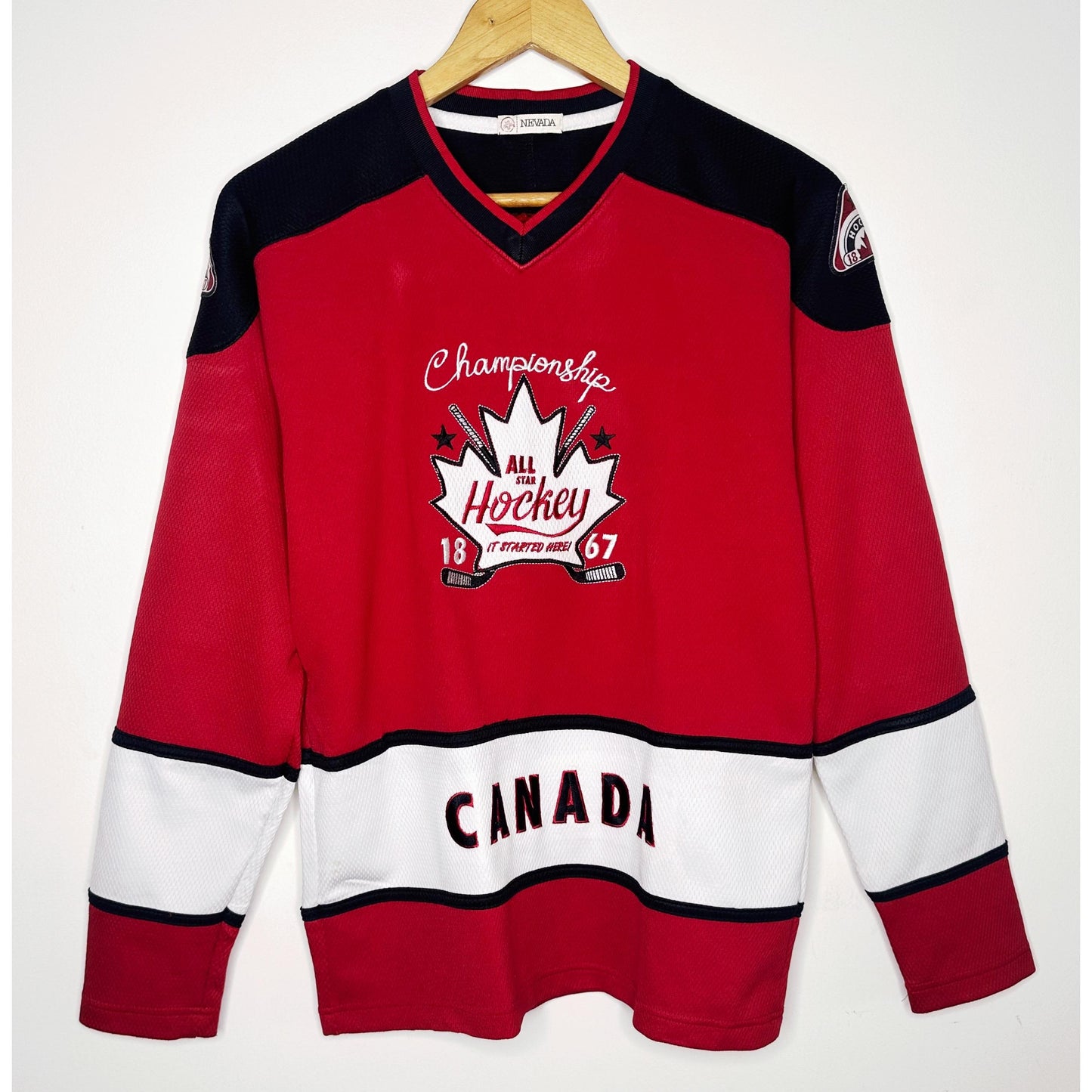 CANADA ALL STAR HOCKEY SIZE- M-ICE HOCKEY JERSEYS