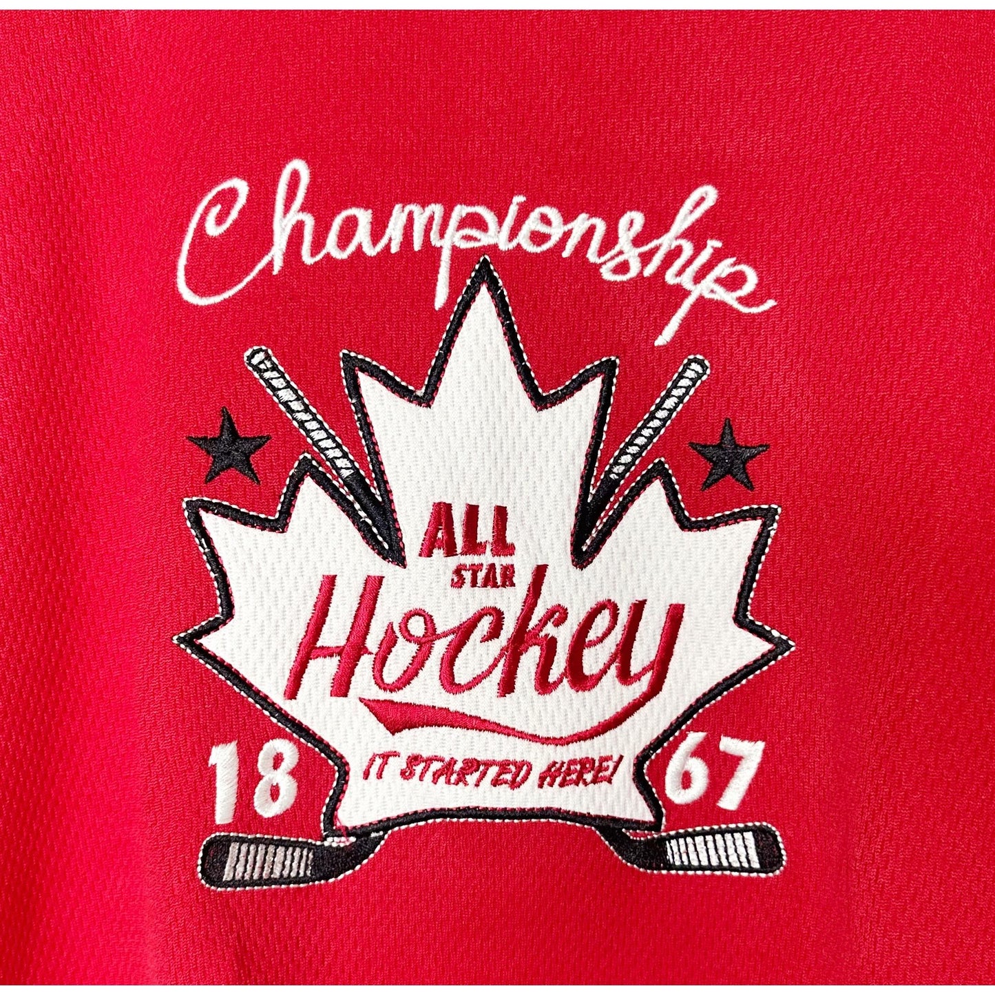 CANADA ALL STAR HOCKEY SIZE- M-ICE HOCKEY JERSEYS