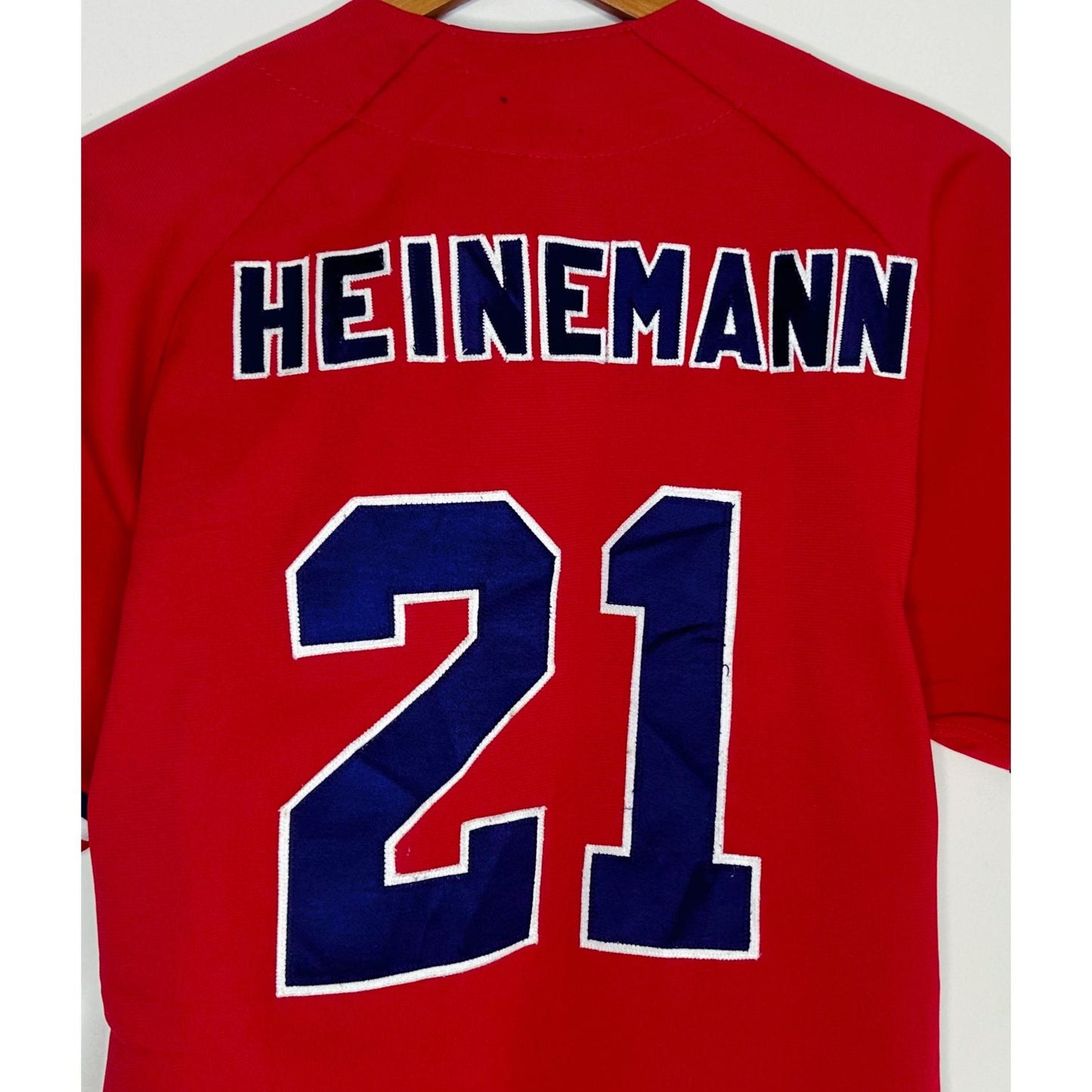 WILSON DOW HEINEMANM NO 21 SIZE-M BASEBALL JERSEYS