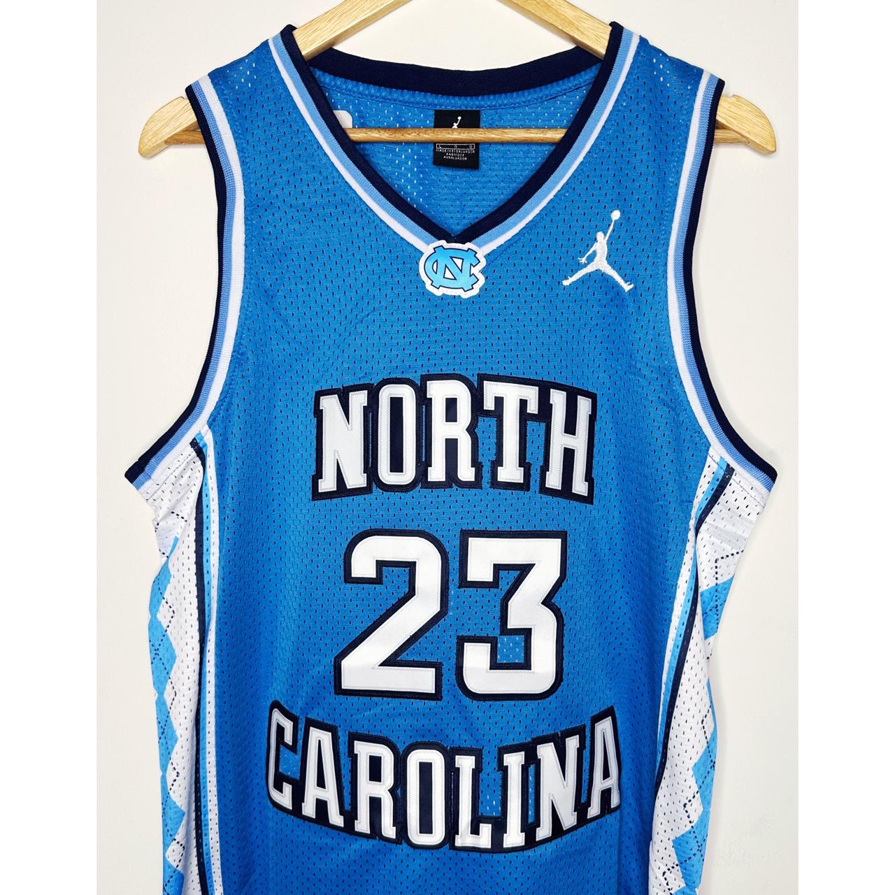 JORDAN NORTH CAROLINA NO 23 BASKETBALL JERSEY