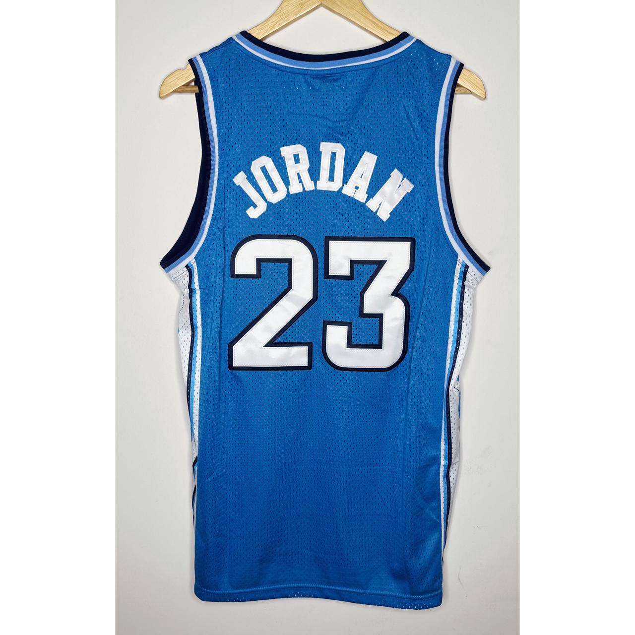 JORDAN NORTH CAROLINA NO 23 BASKETBALL JERSEY