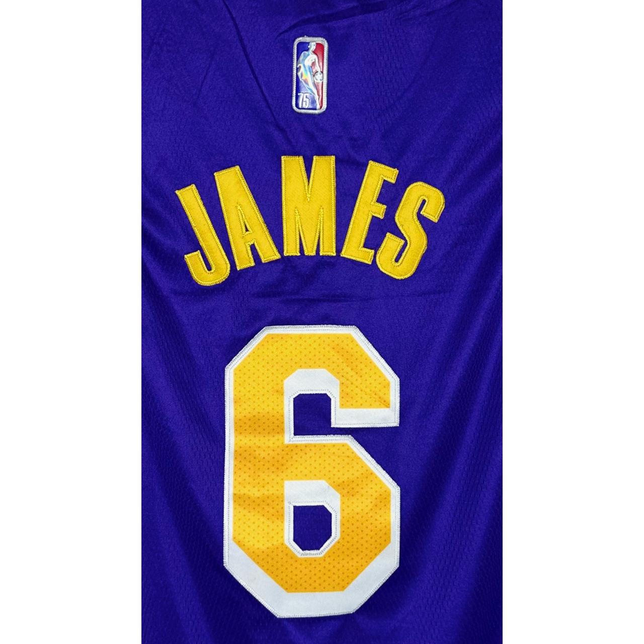NIKE BIBIGO LAKERS JAMES NO 6 BASKETBALL JERSEY SIZE