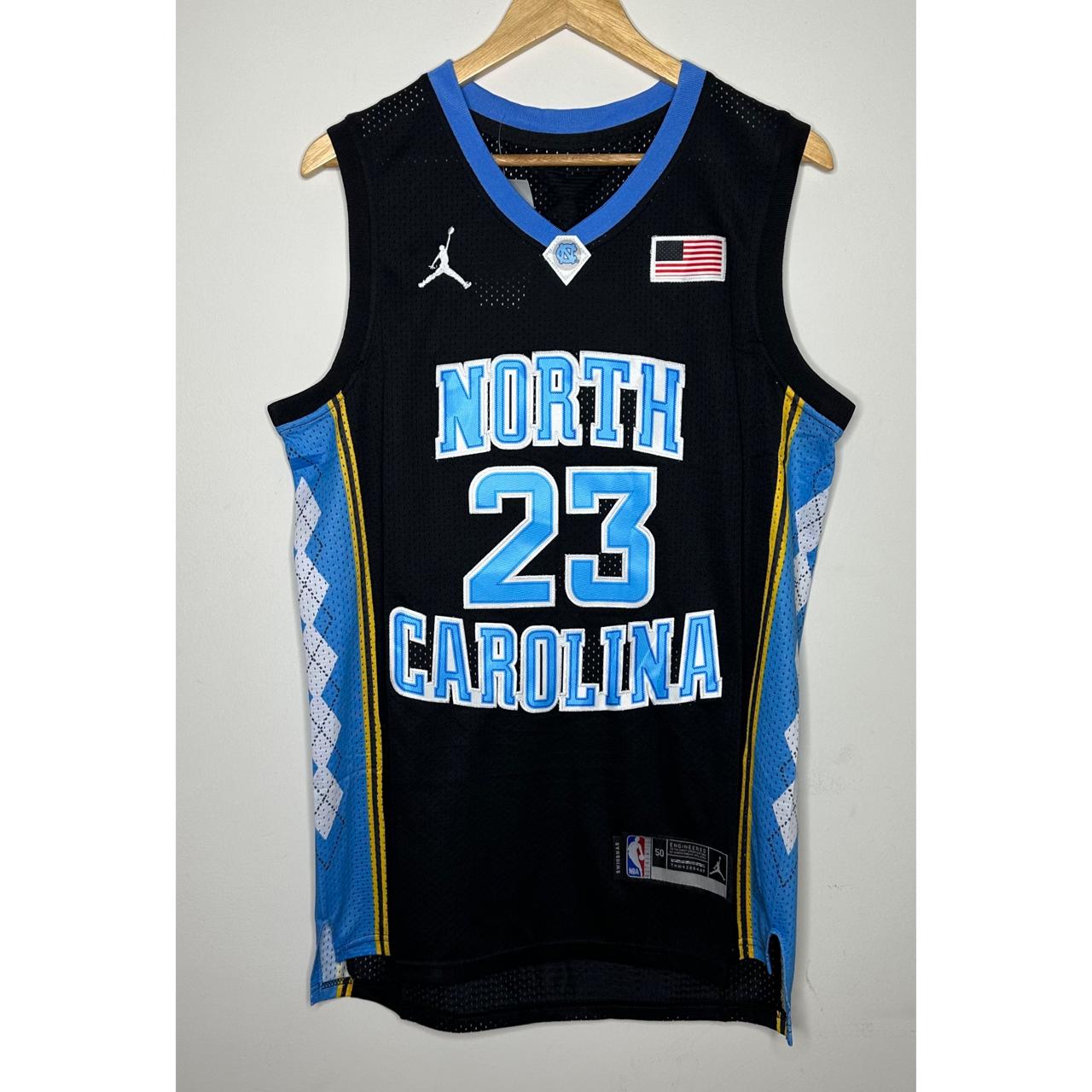 JORDAN NORTH CAROLINA NO 23 BASKETBALL JERSEY