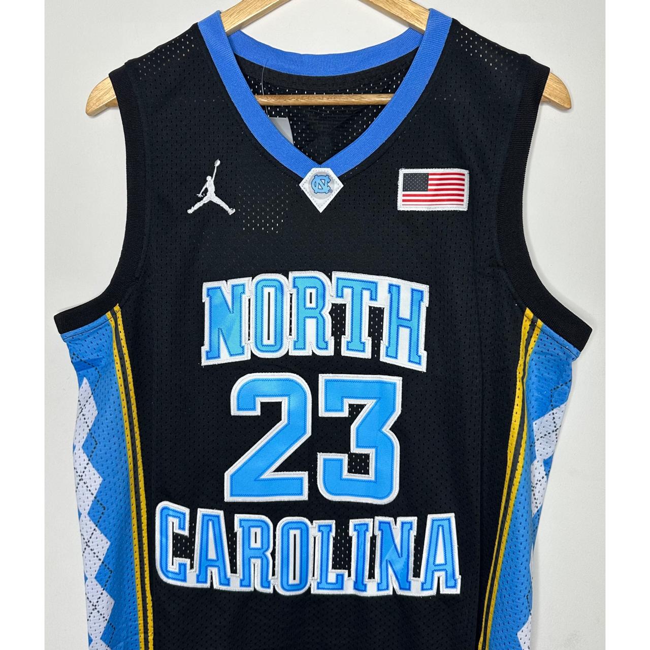 JORDAN NORTH CAROLINA NO 23 BASKETBALL JERSEY