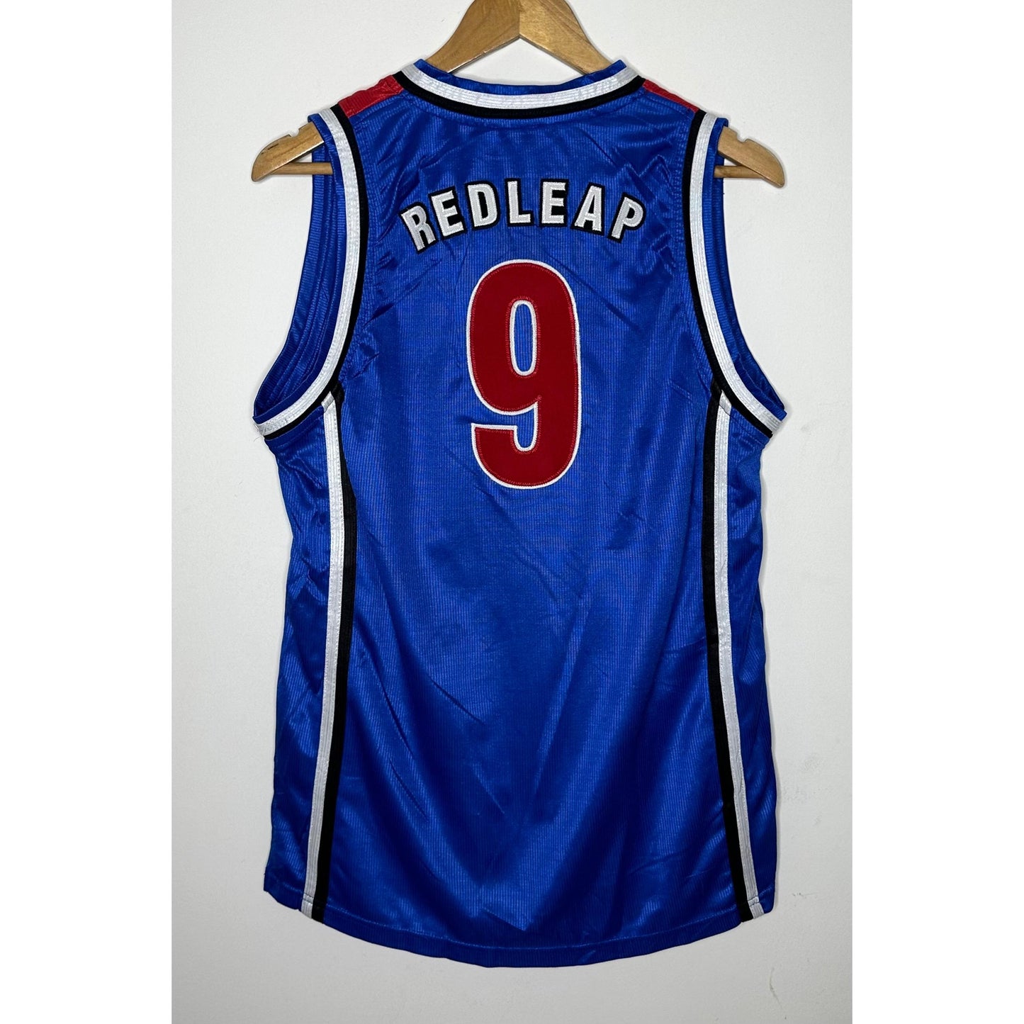 VORTEX RAIDERS REDLEAP NO 9 BASKETBALL JERSEY SIZE M