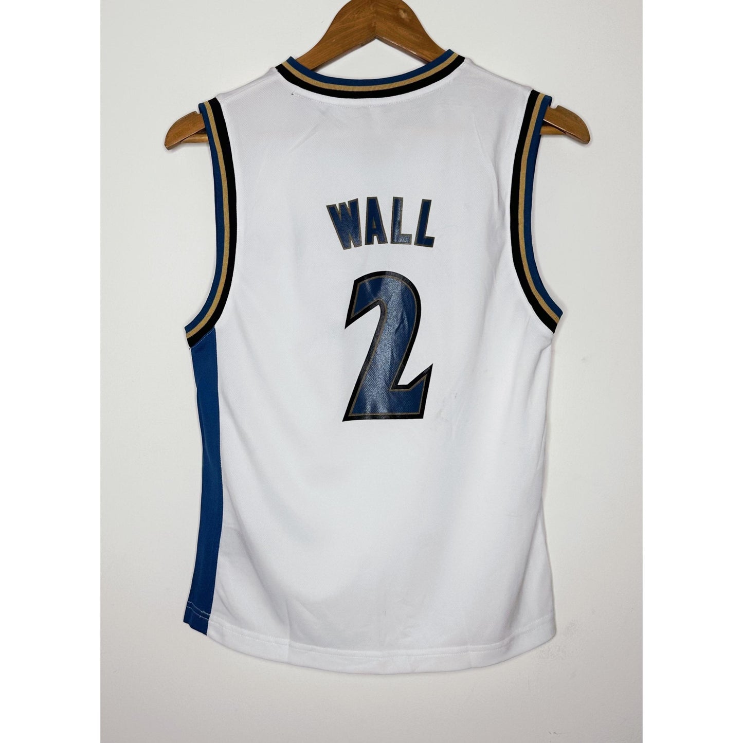 ADIDAS WIZARDS WALL NO 2 BASKETBALL JERSEY SIZE XS