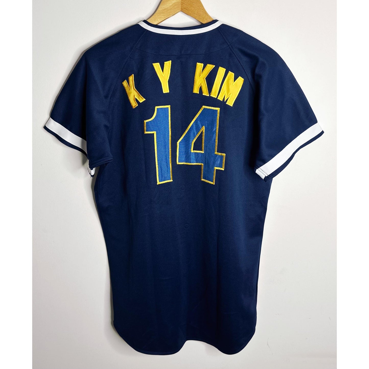 WINARACE GIANT BLUESKY KY KIM NO 14 SIZE-M BASEBALL JERSEYS