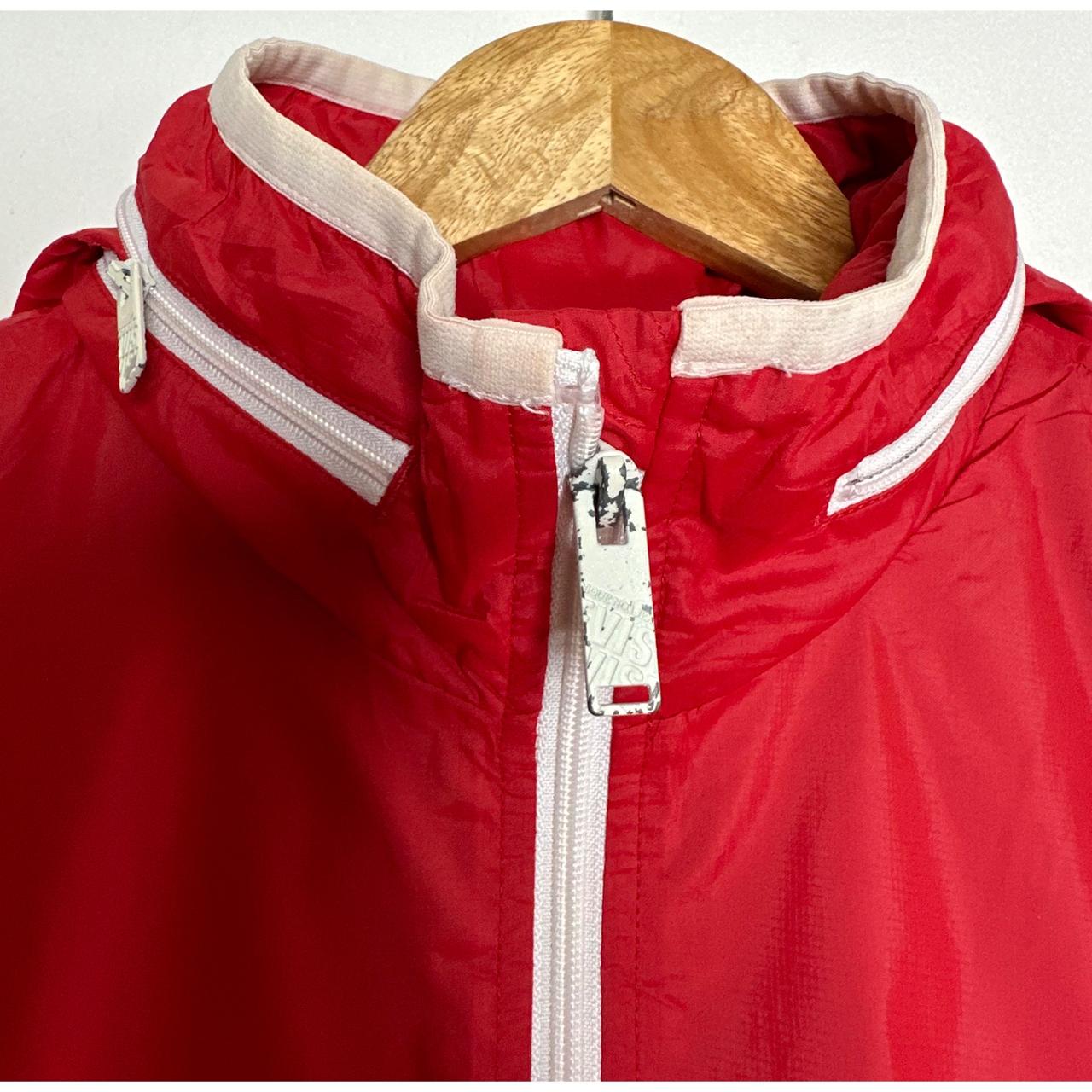 EVISU JEANS MIGHTY WINDBREAKER JACKET – LIGHTWEIGHT & WEATHER-RESISTANT SIZE M