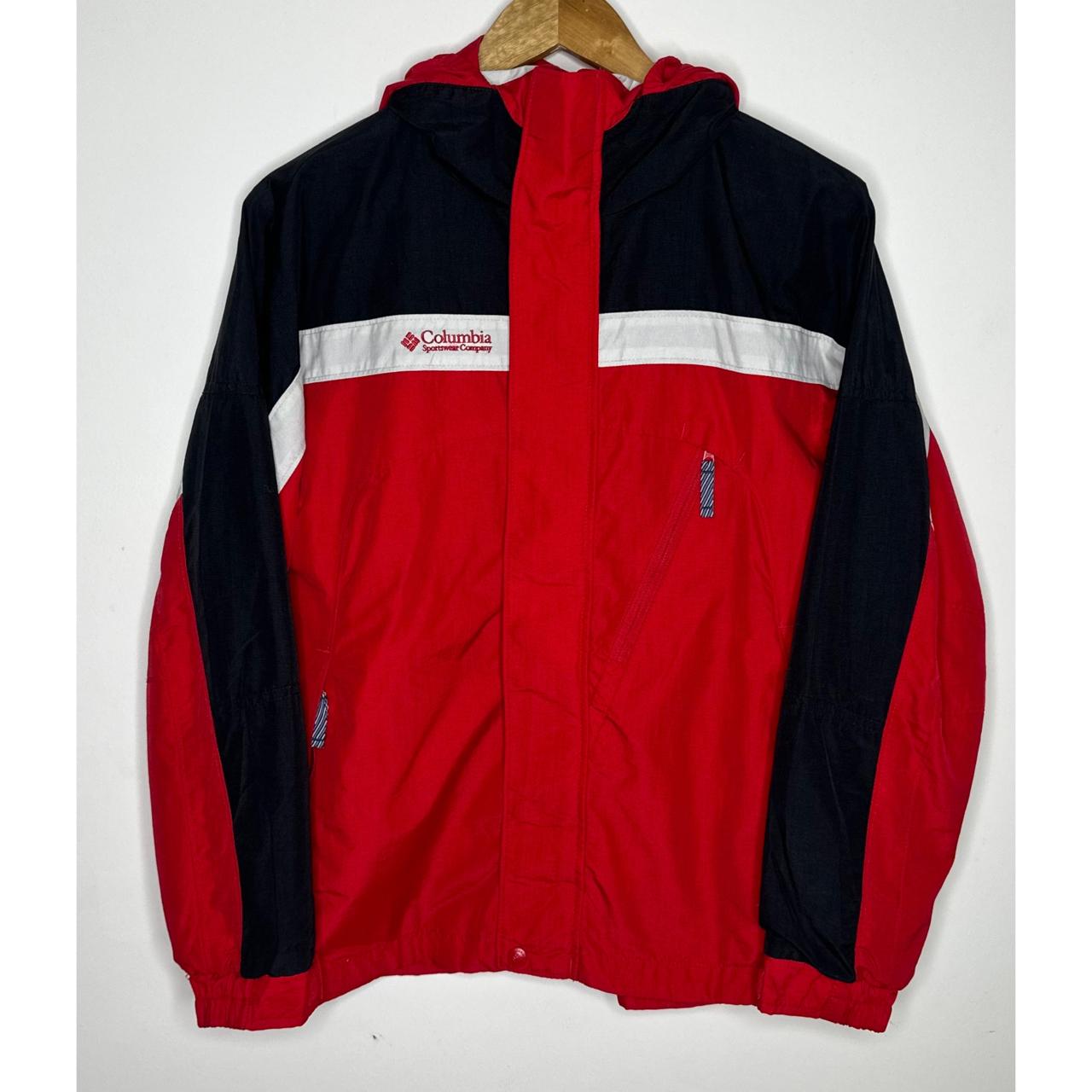 COLUMBIA LIGHTWEIGHT WINDBREAKER – BREATHABLE, WATER-RESISTANT JACKET FOR ACTIVE OUTDOOR WEAR SIZE M -