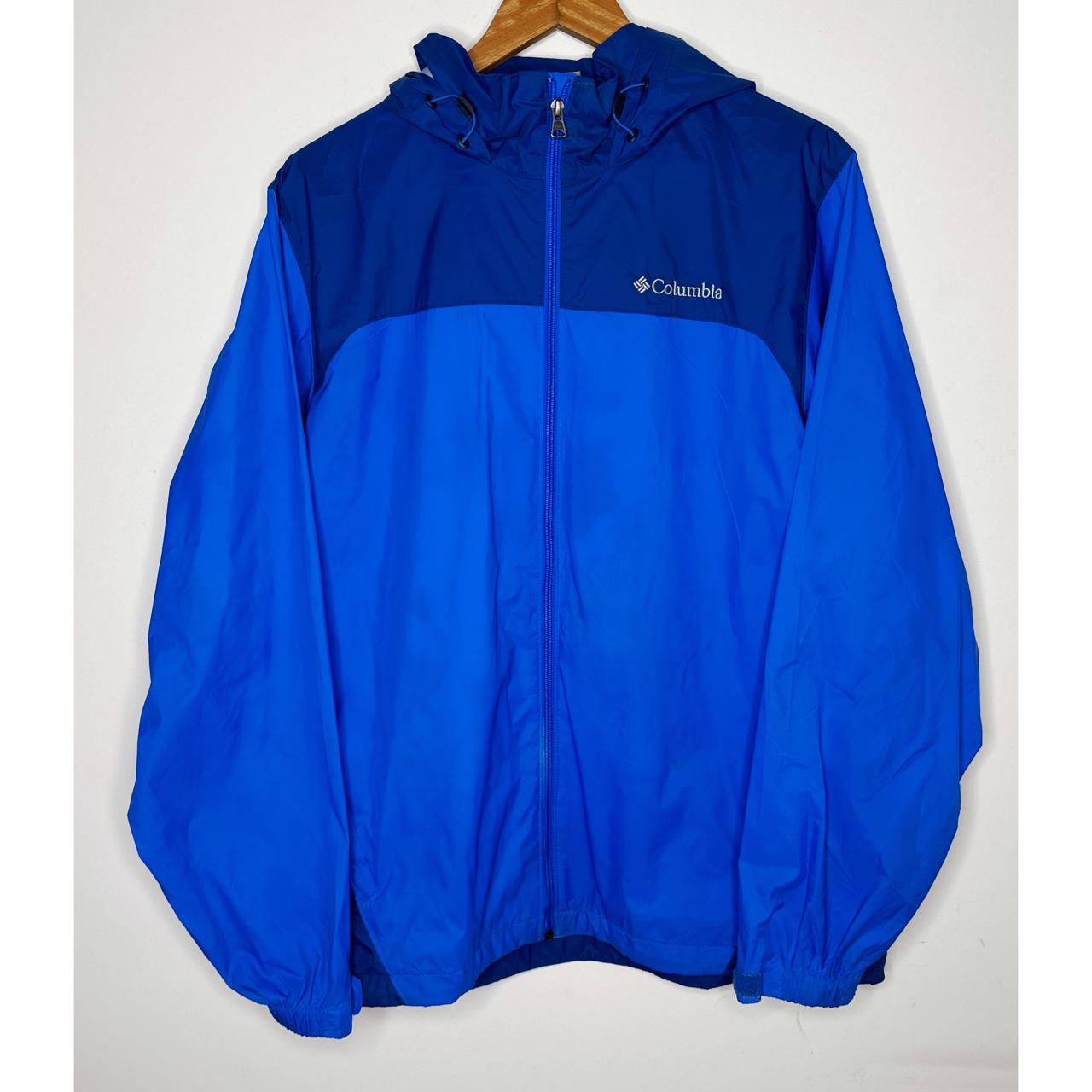 COLUMBIA LIGHTWEIGHT WINDBREAKER – BREATHABLE, WATER-RESISTANT JACKET FOR ACTIVE OUTDOOR WEAR SIZE L