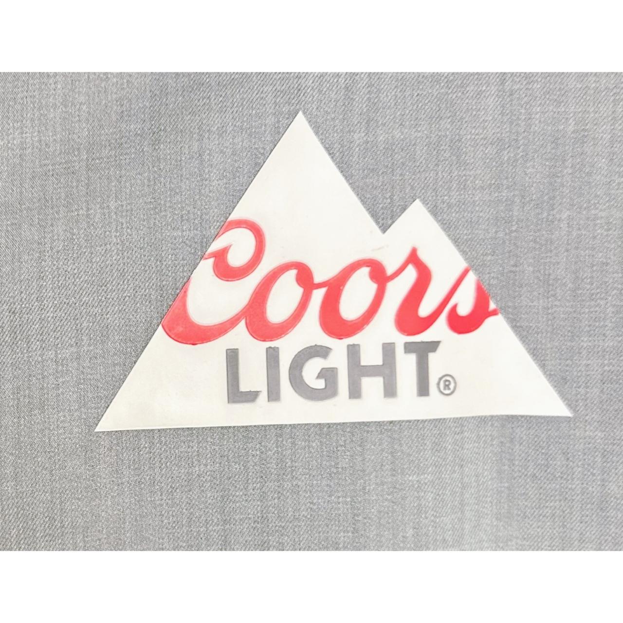ADIDAS COORS LIGHT LIGHTWEIGHT WINDBREAKER – BREATHABLE, WATER-RESISTANT JACKET FOR ACTIVE OUTDOOR WEAR SIZE 2XL -