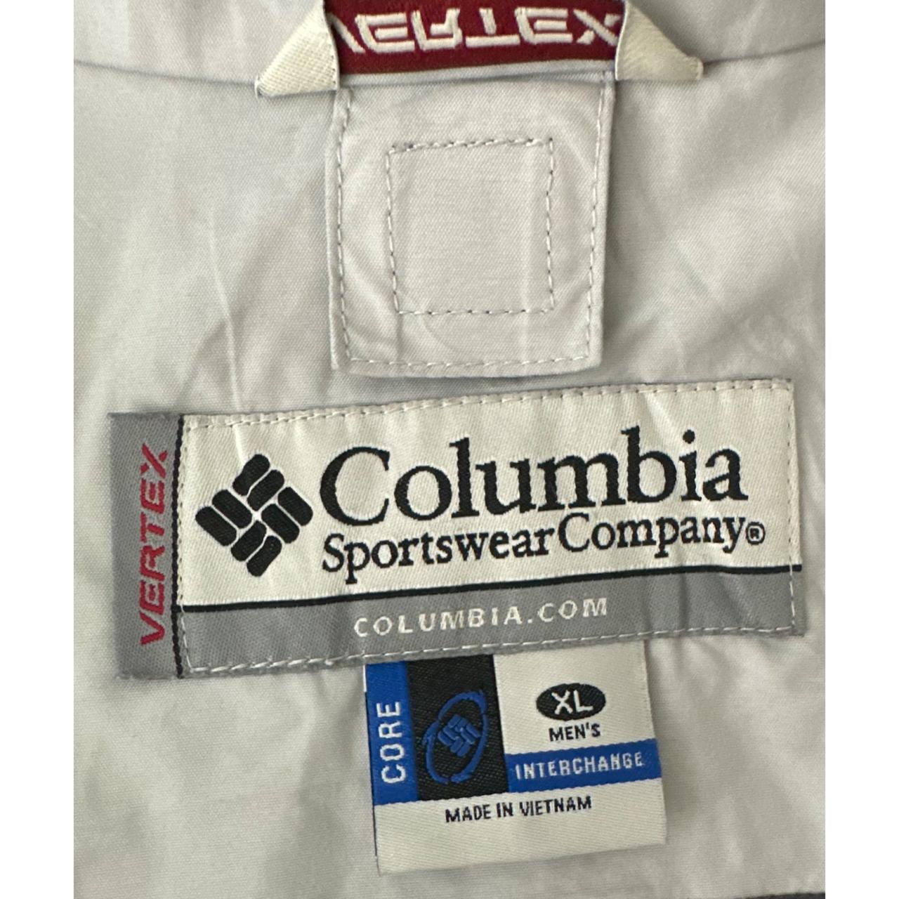 COLUMBIA VERTEX LIGHTWEIGHT WINDBREAKER – BREATHABLE, WATER-RESISTANT JACKET FOR ACTIVE OUTDOOR WEAR SIZE 2XL -