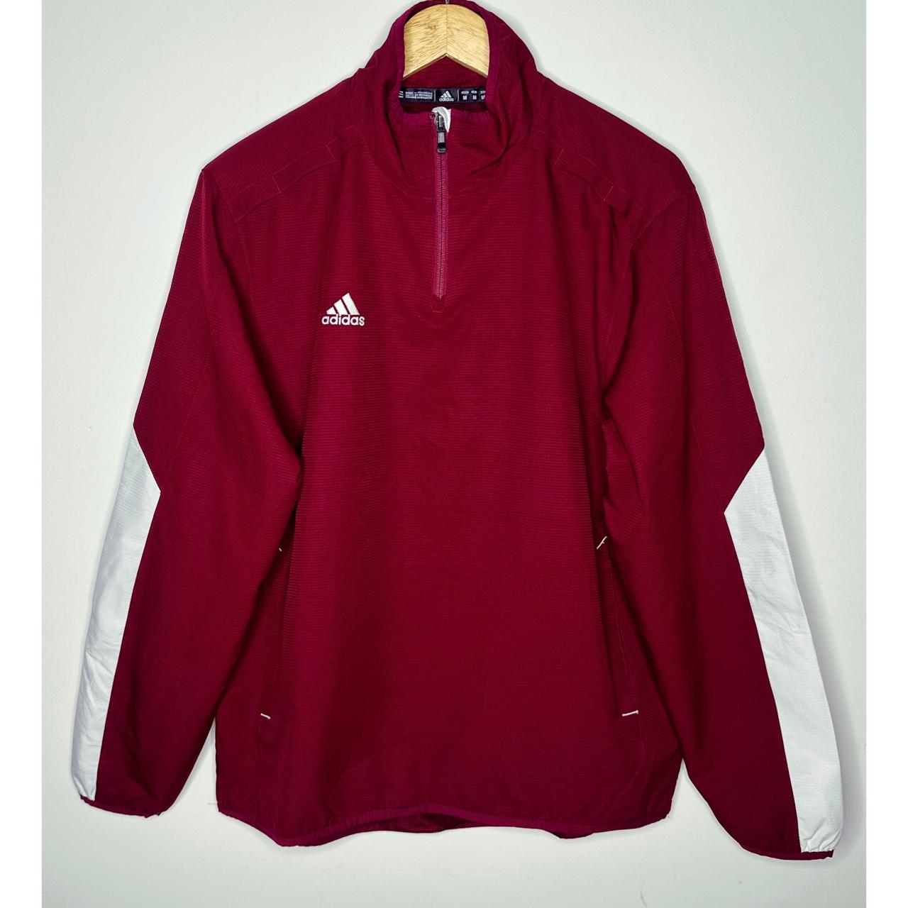 ADIDAS RED PREMIUM JACKET SIZE XL ( water resistant) -