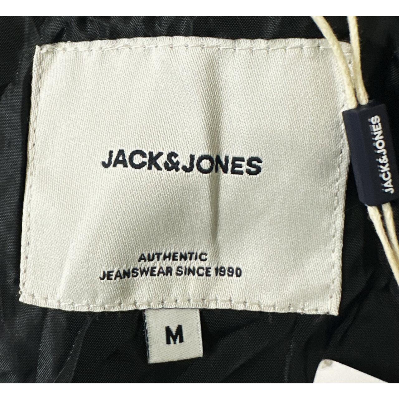 JACK & JONES LIGHTWEIGHT WINDBREAKER – BREATHABLE, WATER-RESISTANT JACKET FOR ACTIVE OUTDOOR WEAR SIZE M-