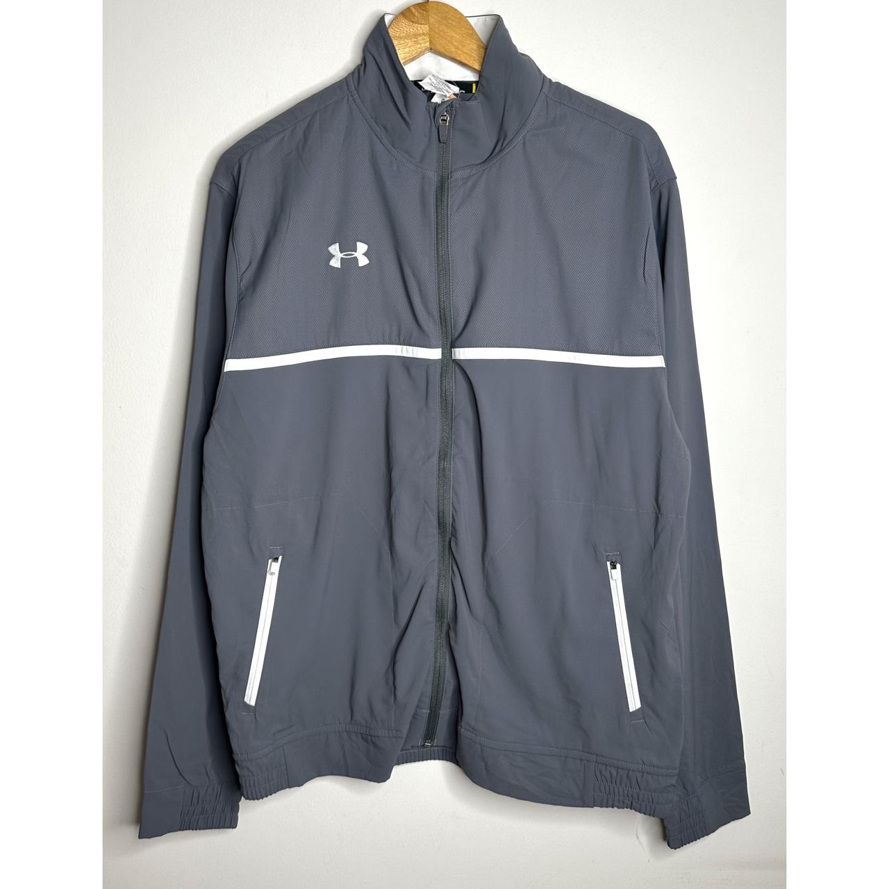 UNDER ARMOUR LIGHTWEIGHT WINDBREAKER – BREATHABLE, WATER-RESISTANT JACKET FOR ACTIVE OUTDOOR WEAR SIZE XL-