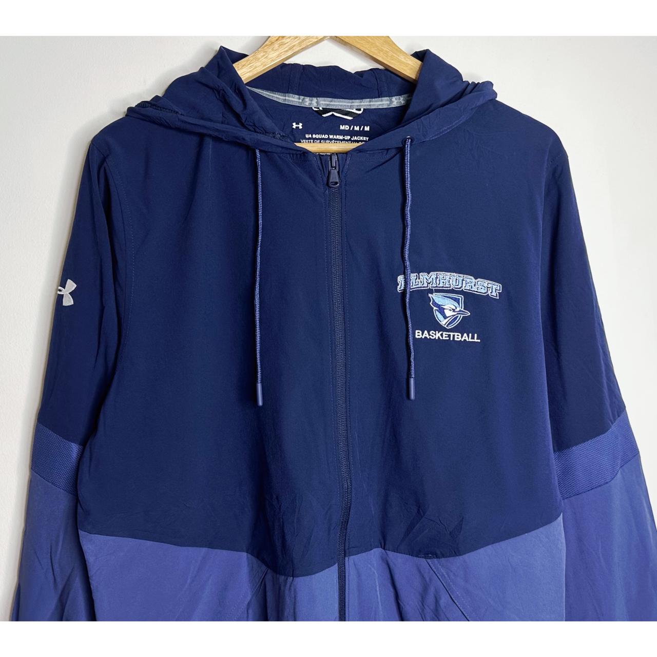 UNDER ARMOUR ELMHURST LIGHTWEIGHT WINDBREAKER – BREATHABLE, WATER-RESISTANT JACKET FOR ACTIVE OUTDOOR WEAR SIZE L