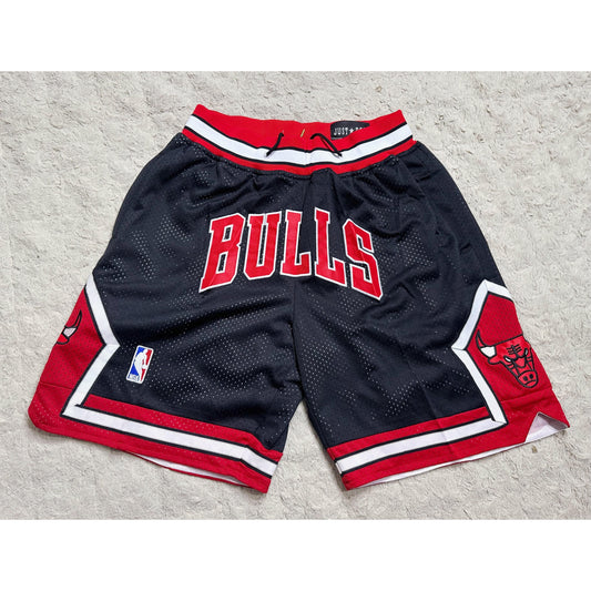 JUST DON BULLS RED BLACK PREMIUM SHORT