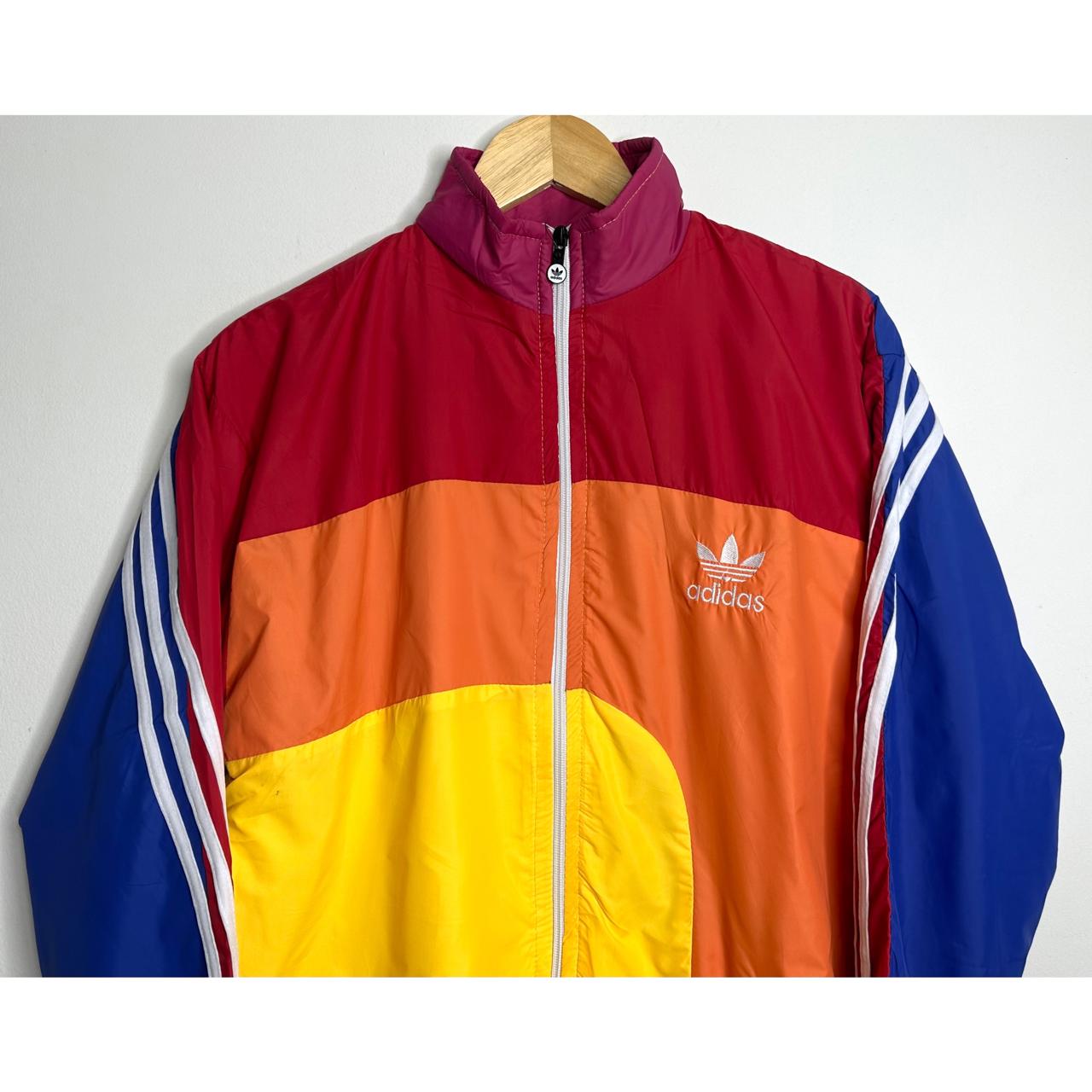 ADIDAS ORIGINALS Men's Colour block Sports Jacket (Waterproof)