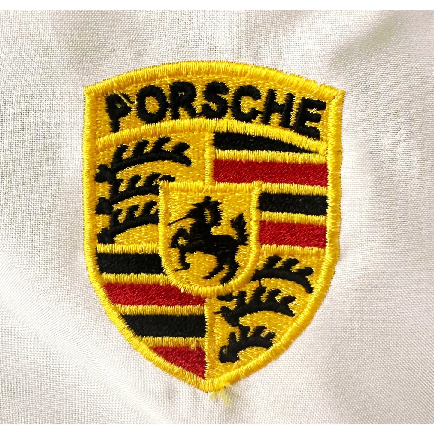 PORSCHE WHITE SPORTS JACKET FOR MEN – PREMIUM RACING STYLE FULL ZIPPER JACKET(Waterproof)