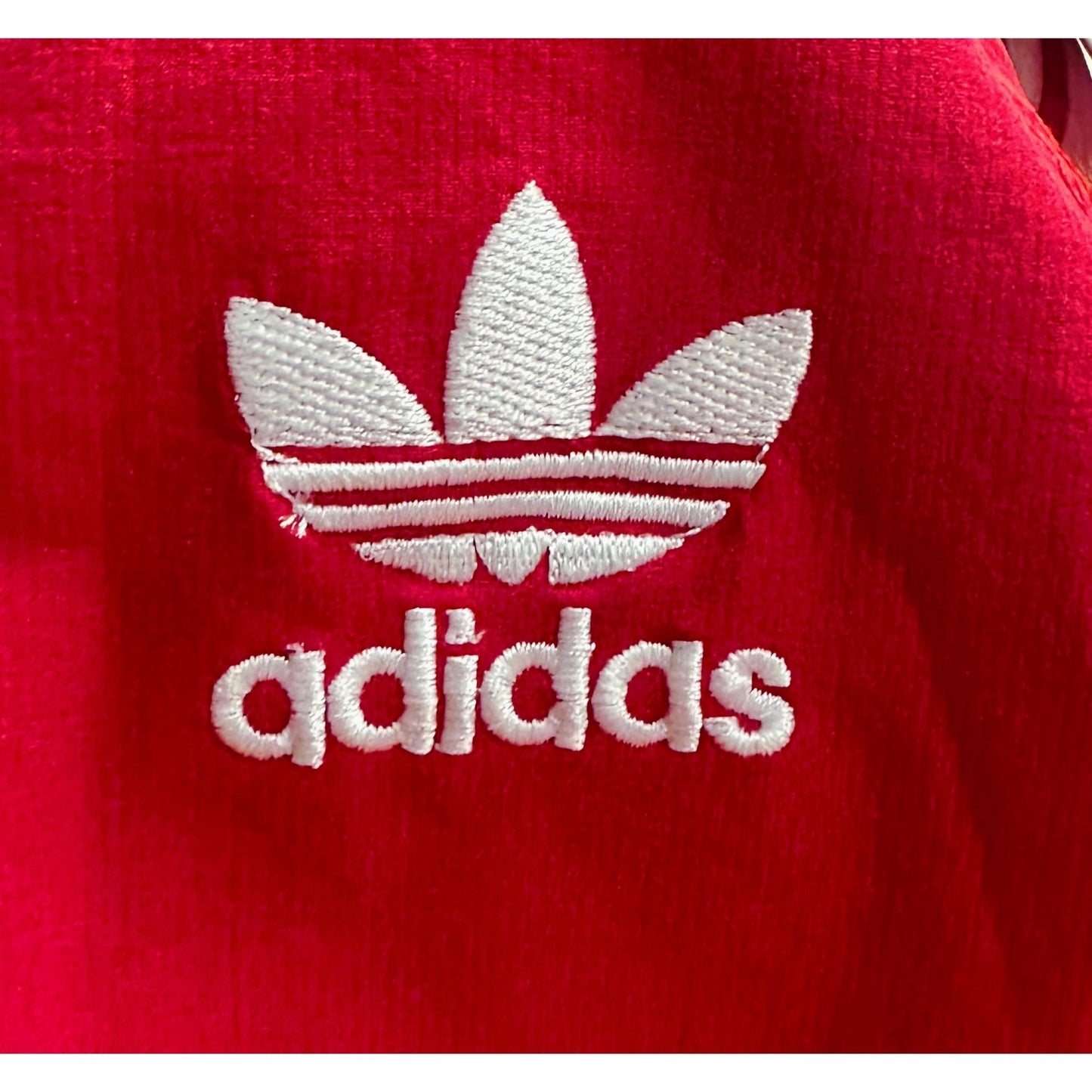 ADIDAS RED TRACK PANTS FOR MEN – CLASSIC THREE STRIPES SPORTSWEAR TRACK