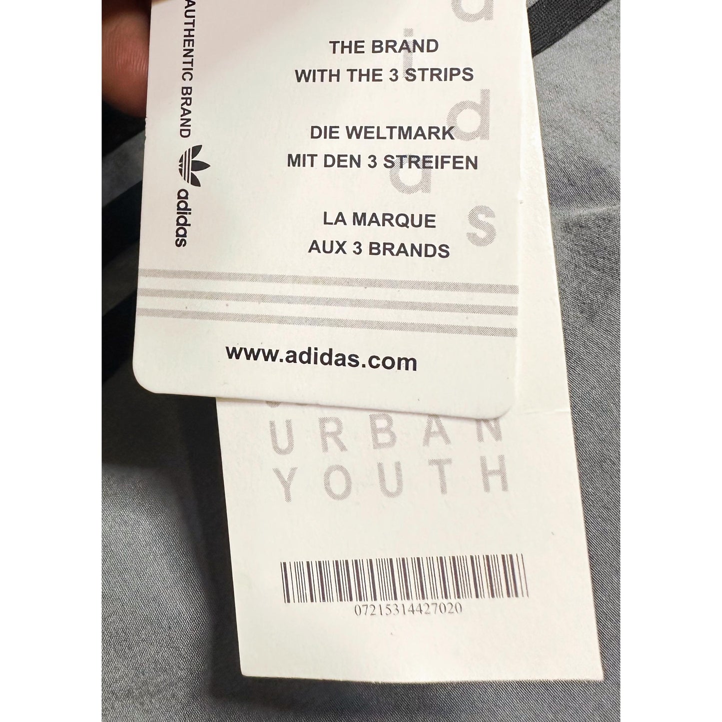 ADIDAS GREY TRACK PANTS FOR MEN – CLASSIC THREE STRIPES SPORTSWEAR TRACK