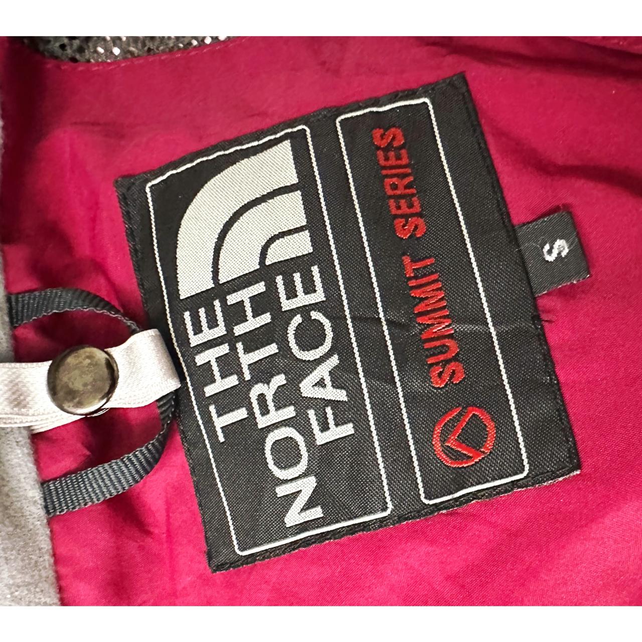 THE NORTH FACE RED WINDBREAKER WINDBREAKER JACKET WITH WHITE ACCENTS